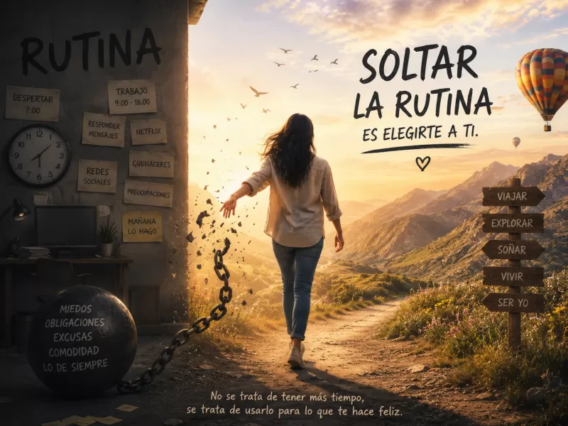 Soltar la rutina: el viaje como escape del sistema y reencuentro con uno mismo