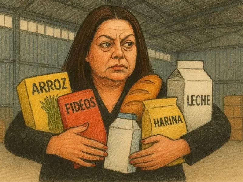 VIDEO | Ministra que ocultó toneladas de alimentos quiere instruir al pueblo con una "Renovación curricular educativa"