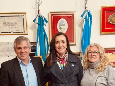 Victoria Villarruel visitó a Guillermo Britos, el intendente que está armando un nuevo frente transversal