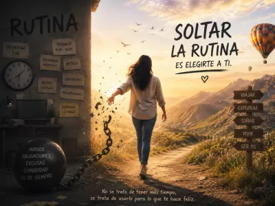 Soltar la rutina: el viaje como escape del sistema y reencuentro con uno mismo